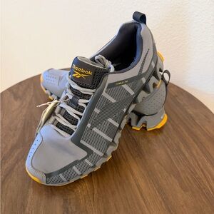 Reebok Gray and Yellow ZQuick TR Shoes